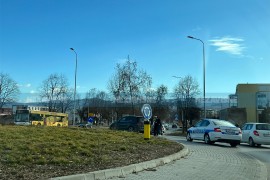 Nezgoda u kružnom toku kod Lesnine u Banjaluci, stvara se gužva