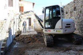 Četvrta faza popločavanja Starog grada u Trebinju