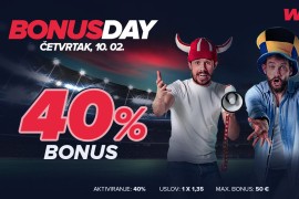 Najveća regionalna kladionica nagrađuje: Wwin bonus na uplatu