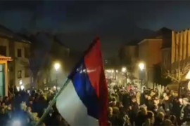 Protest u Pljevljima: "Nećemo stati, branićemo volju naroda"