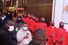 Organizuju igrice iz serije "Squid Game" za turiste
