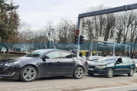 Sudar na raskrsnici kod Narodne skupštine u Banjaluci