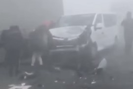 Jedna osoba poginula u lančanom sudaru na auto-putu u Srbiji