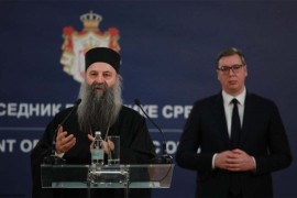 Patrijarh i Vučić se nadaju da će sukobi u Ukrajini brzo stati