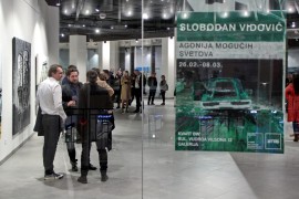 Izložba radova Banjalučanina Slobodana Vidovića otvorena u Beogradu