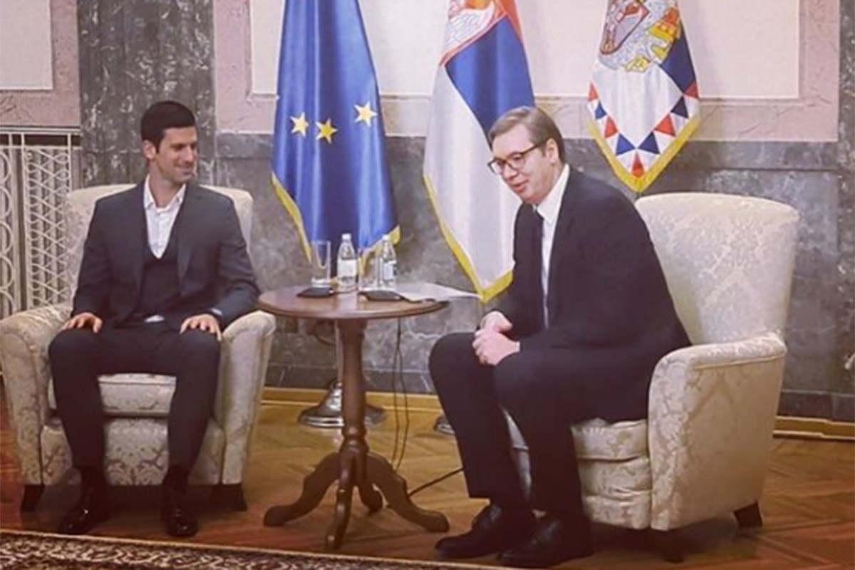 Vučić se sastao sa Đokovićem