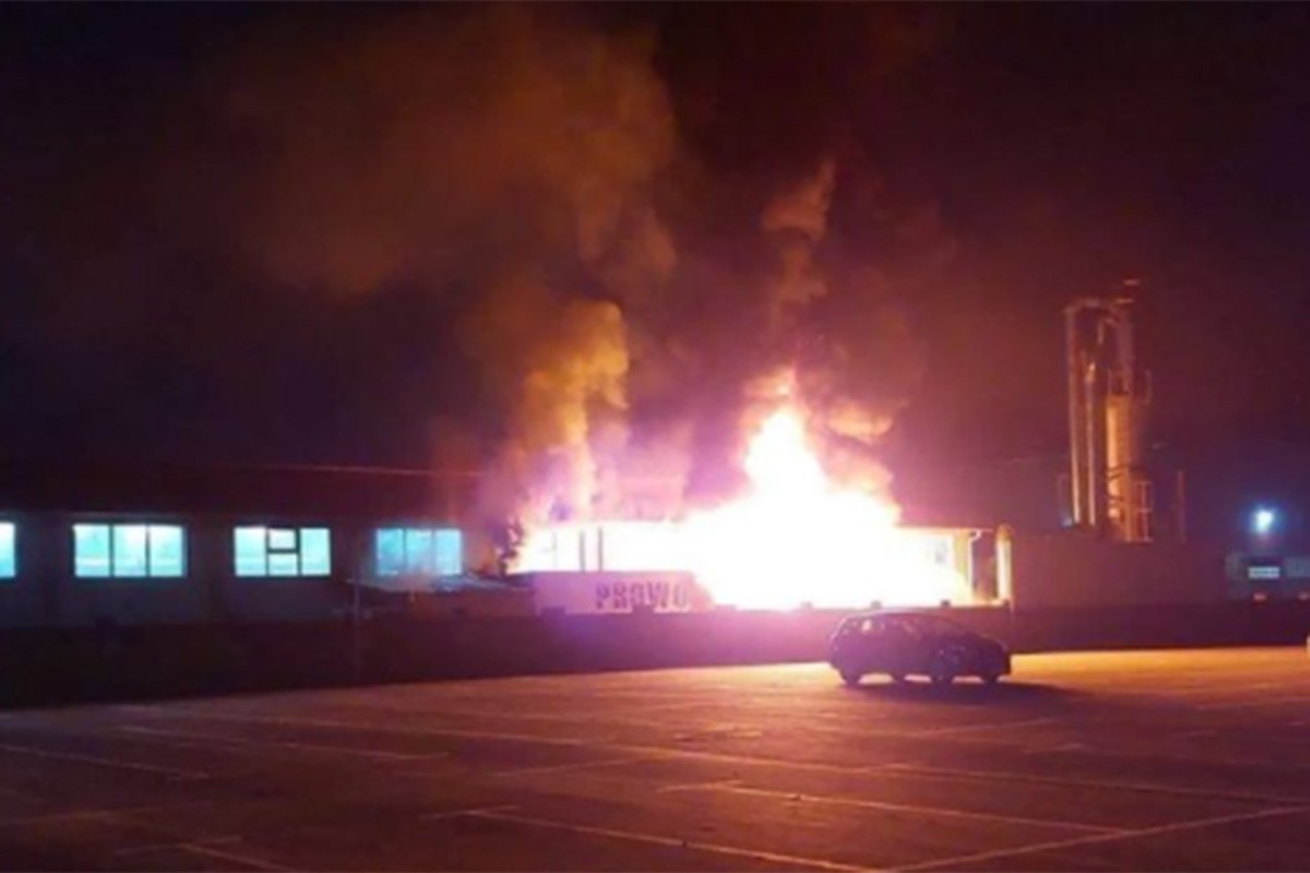 Gorjela fabrika paleta u Beočinu, šteta ogromna