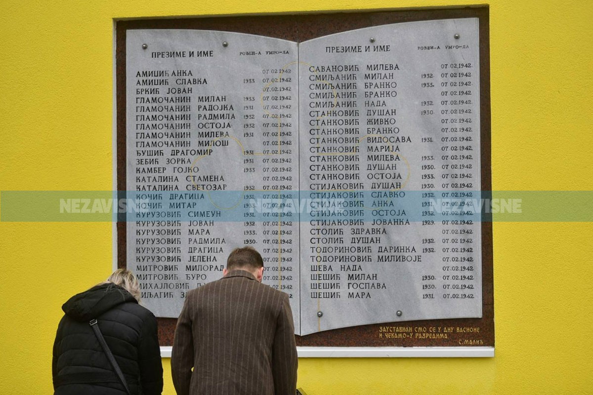 U Šargovcu obilježeno 80 godina od stradanja 52 đaka