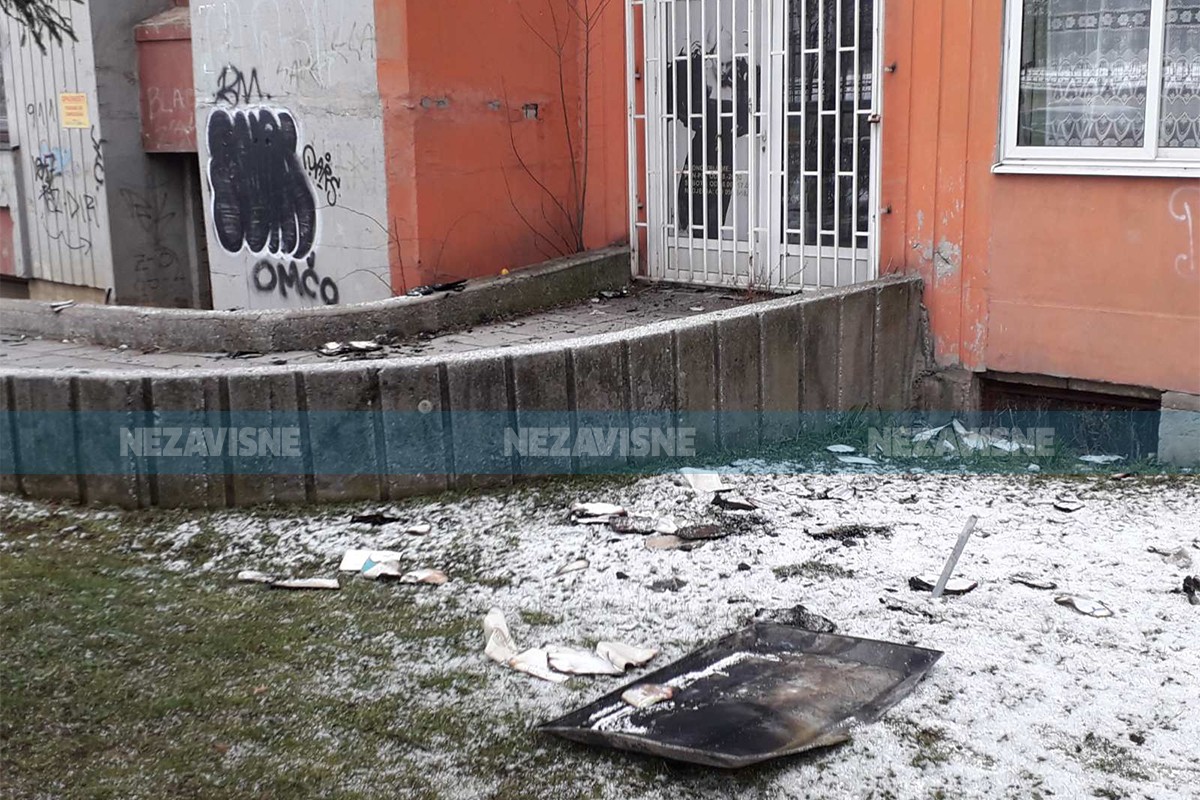 U požaru povrijeđeni majka i dvoje djece, provaljivali vrata da ih spase