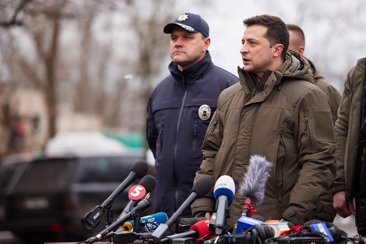 Zelenski pozvao Bajdena da posjeti Ukrajinu