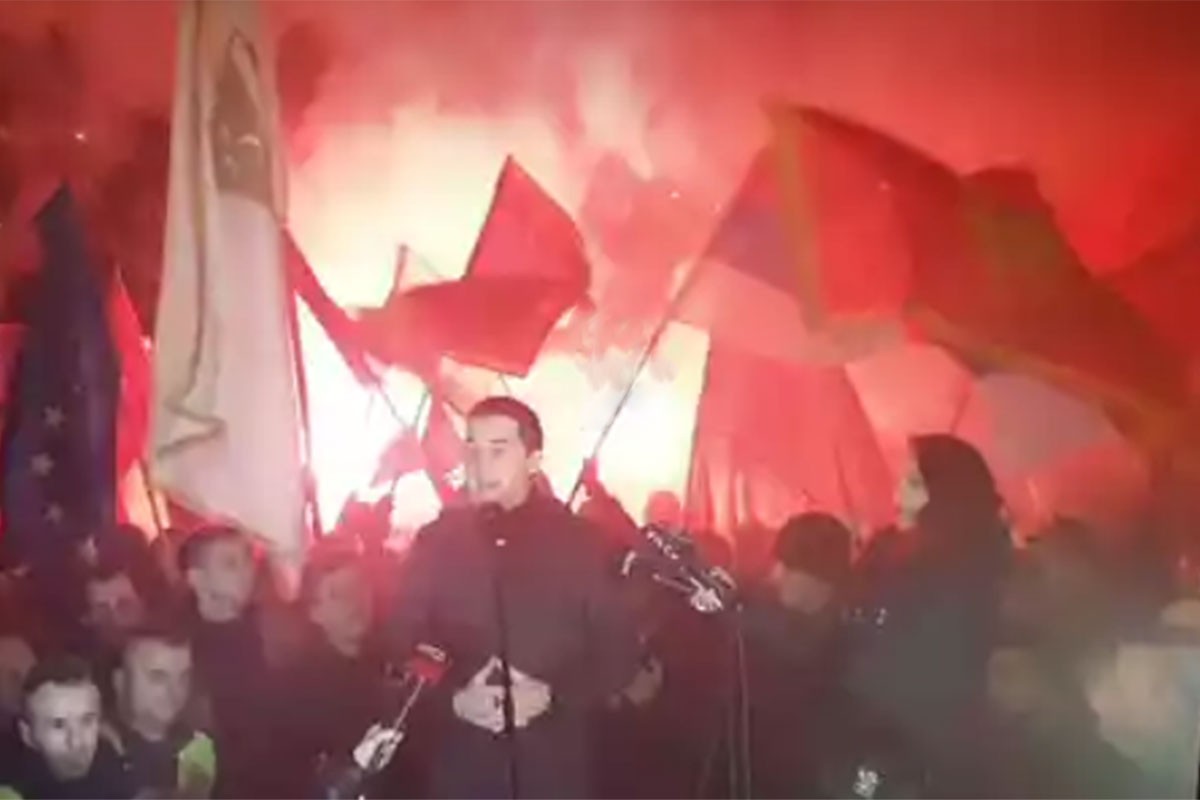 Protest u Podgorici: "Tamo gdje ne stanuje volja naroda, stanuje kriminal"