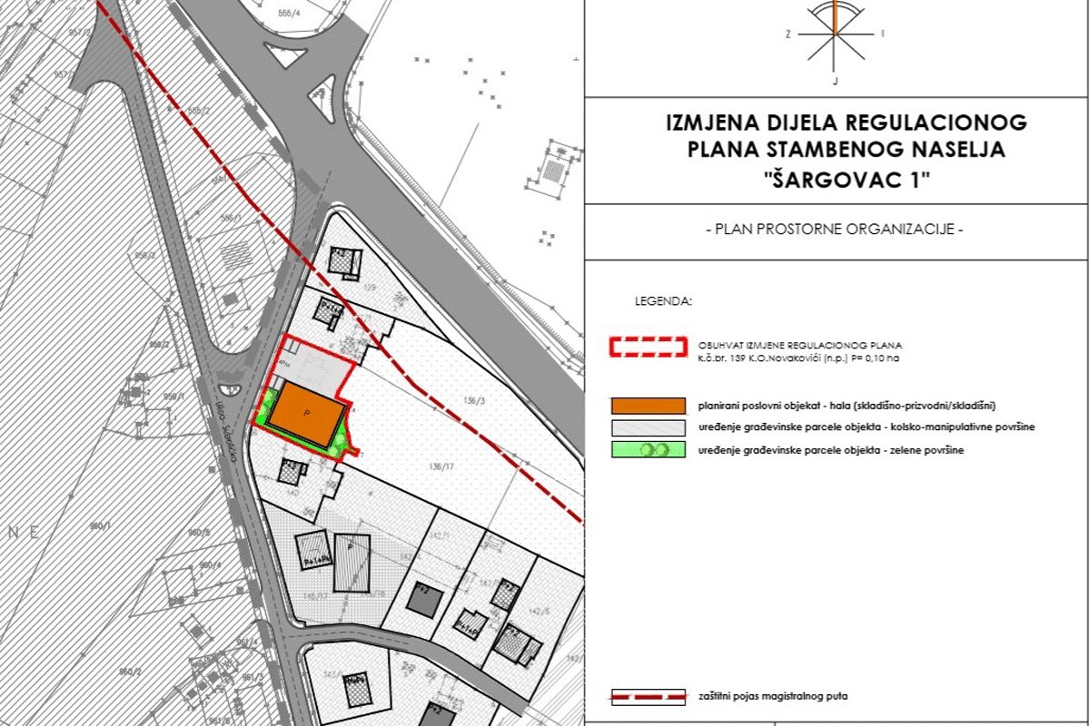 Na uvidu nacrt izmjene dijela Regulacionog plana za Šargovac