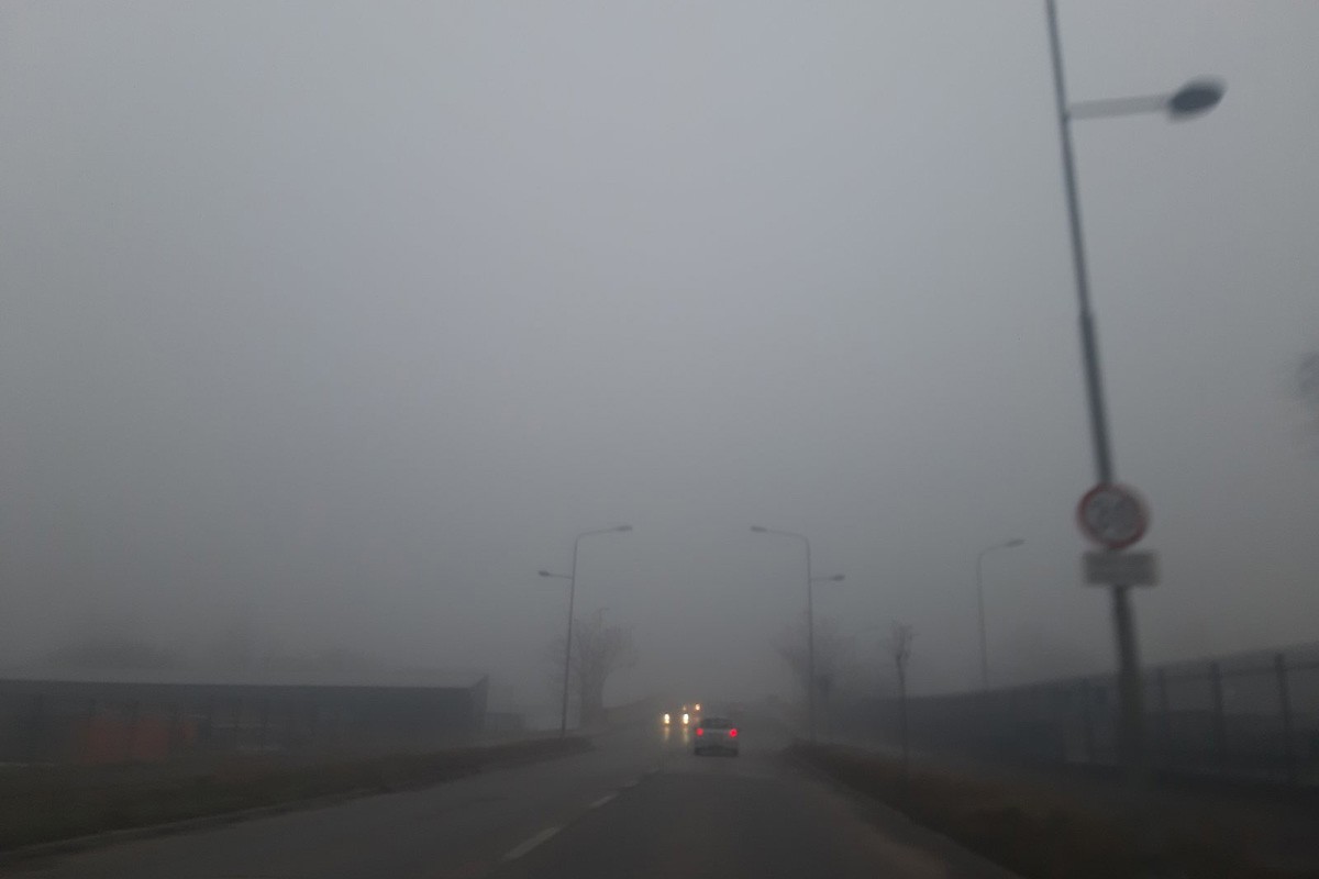 Vozači oprez - smanjena vidljivost zbog magle