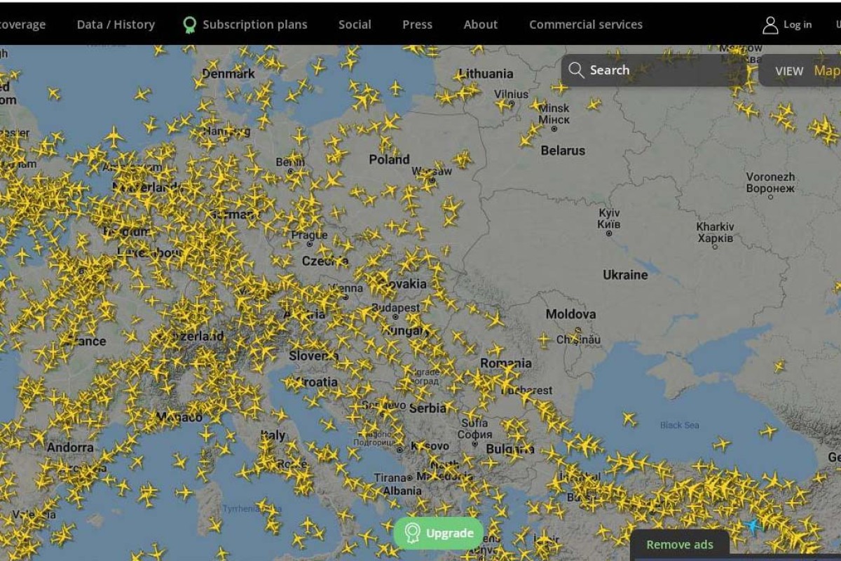 Komercijalni avioni izbjegavaju ukajinski vazdušni prostor