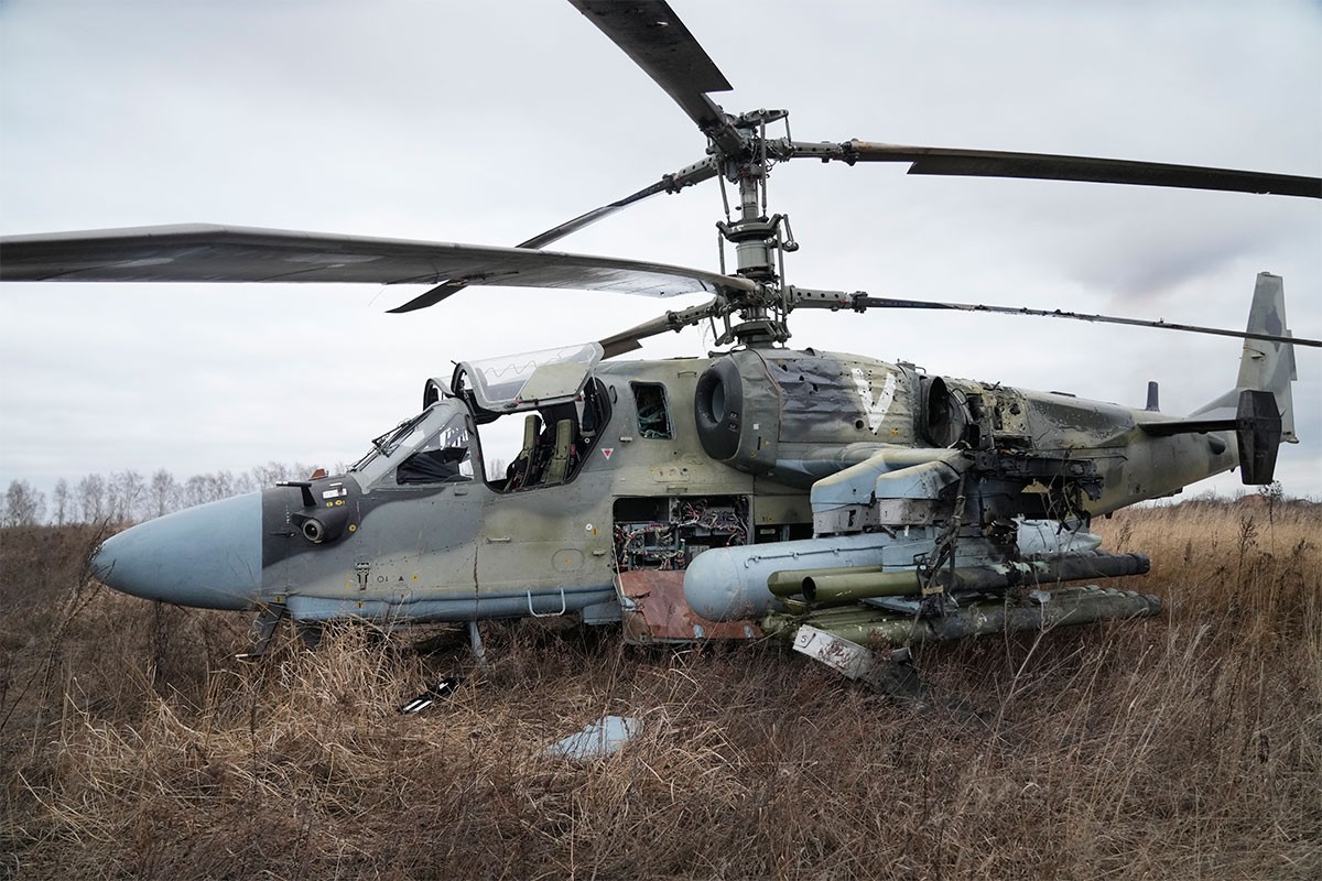 Vazdušna bitka u Ukrajini, oboren ruski helikopter