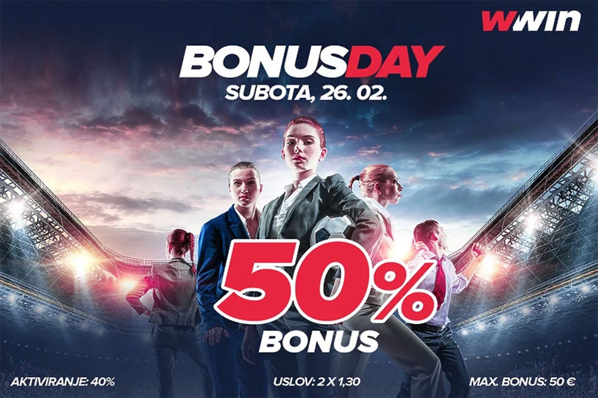 Najveća regionalna kladionica nagrađuje: Wwin bonus na uplatu