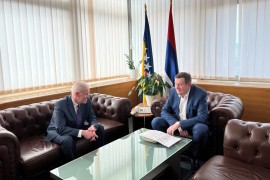 Mitrović i Skenlan razgovarali o izgradnji auto-puta Sarajevo-Beograd