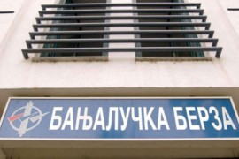 Današnji promet na Banjalučkoj berzi približno 10 miliona KM