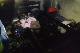 Izgorio stan u Banjaluci, povrijeđena vlasnica