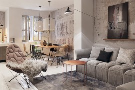 Beton, adut modernog i sofisticiranog uređenja enterijera