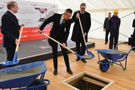 Položen kamen temeljac za mađarsku fabriku kod Šida