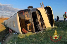 Nesreća u Italiji: Autobus s Ukrajincima sletio s puta, jedna osoba ...