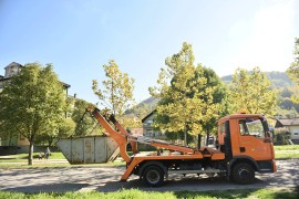 Raspored kontejnera za odlaganje kabastog otpada u centru Banjaluke