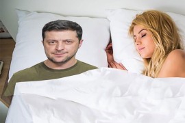Pojavili se jastuci sa likom Volodimira Zelenskog