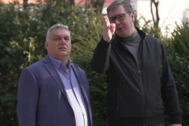 Vučić ugostio Orbana na doručku prije vožnje brzim vozom