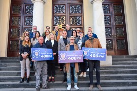 Gradska uprava Banjaluka nagradila radnike bicikliste