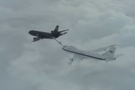 SAD u Evropu poslale "leteći Pentagon", avion koji je u stanju da ...