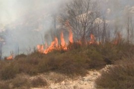 Vatrogasci pokušavaju da se izbore sa vatrenom stihijom u Hercegovini