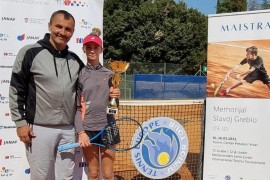 Prva bh. teniserka sa trofejom turnira prve kategorije Tenis Evrope