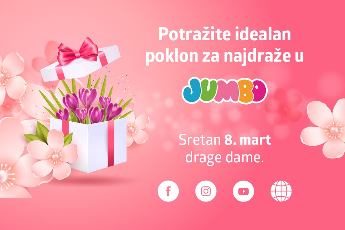 Pronađite idealan poklon za 8. mart