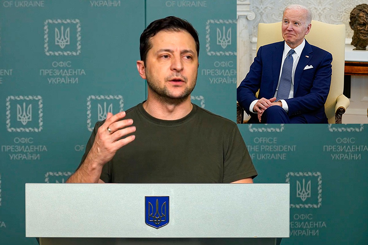Mediji: Zelenski komunicira sa Bajdenom preko "sigurne linije"