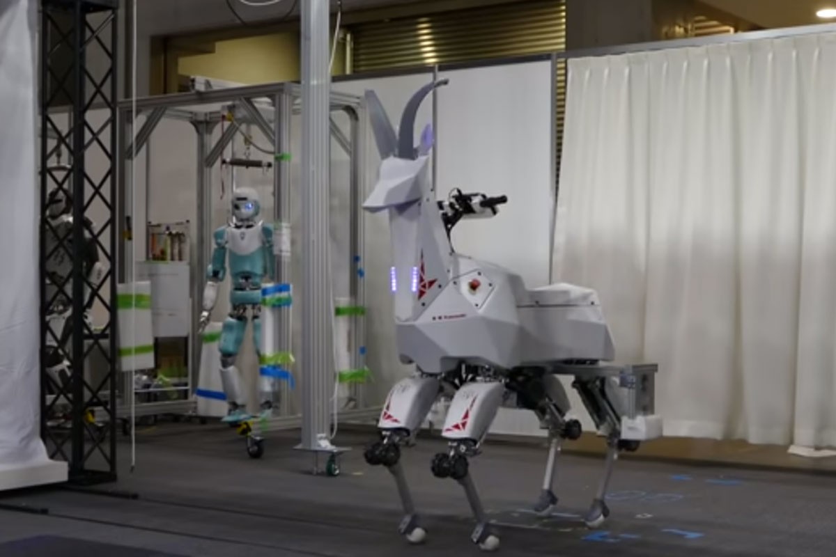 Kawasaki napravio robotsku kozu koja se može jahati