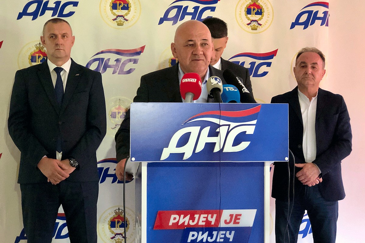 Bijeljinski privrednik Milenko Zupur novi potpredsjednik DNS