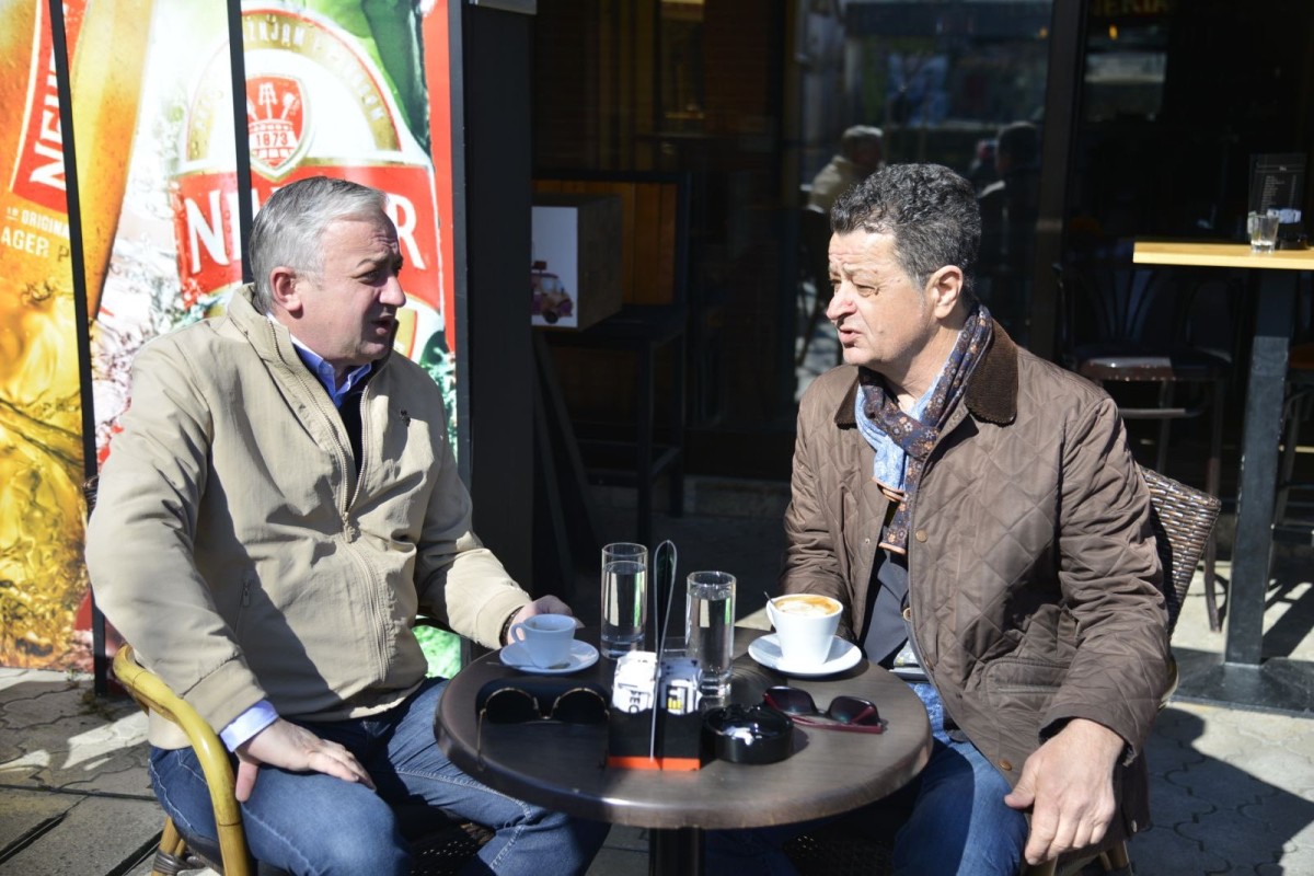 Raguž sa Borenovićem na kafi u Banjaluci, pričali o složenoj situaciji u BiH