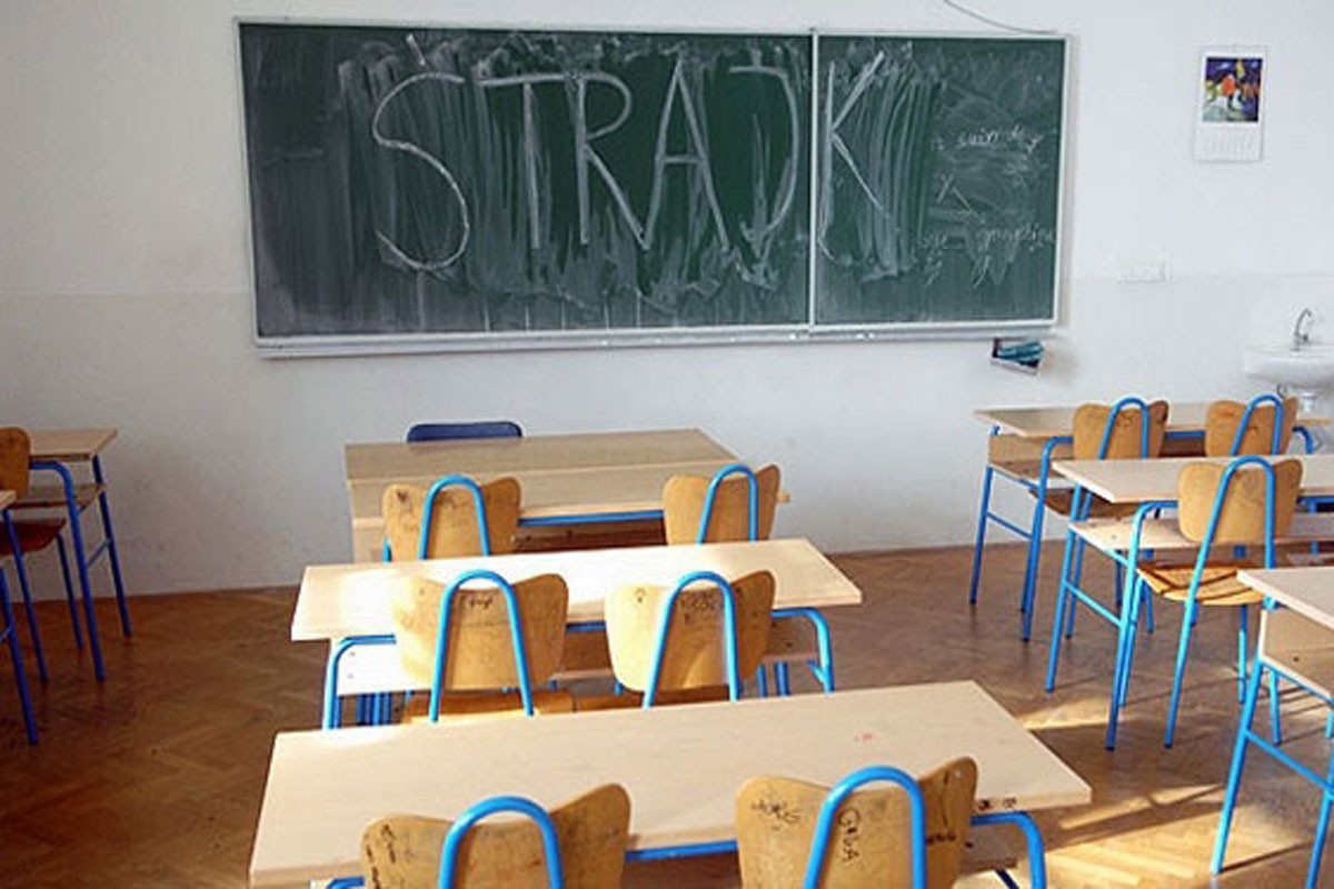 Štrajkovi upozorenja u srednjim školama u USK