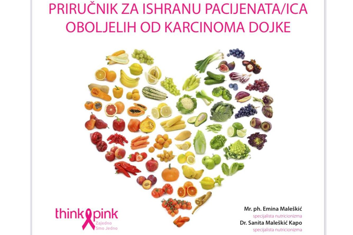 Predstavljen Priručnik za ishranu oboljelih od karcinoma dojke