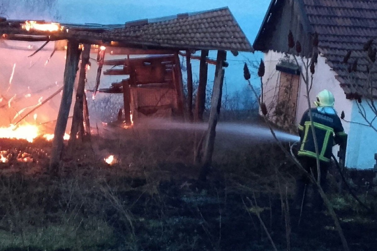 Veliki požar u Prijedoru, gutao sve ispred sebe