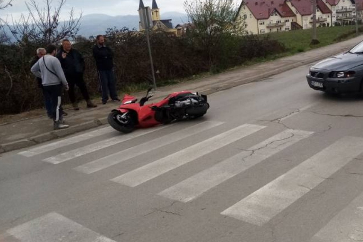 Motorista povrijeđen u Banjaluci