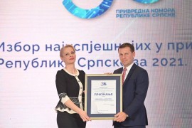 Nova banka dobila nagradu za najveći plasman kredita u privredi