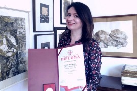 Zlatna medalja muzičkoj školi "Opus conmusica"