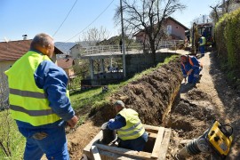 Počela gradnja vodovoda u ogranku Ulice Franca Šuberta