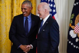 Obama sa Bajdenom u Bijeloj kući