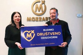 Mozzart pružio ruku Udruženju "Ruka pomirenja" iz Banjaluke