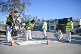 Počelo obilježavanje horizontalne signalizacije u Banjaluci