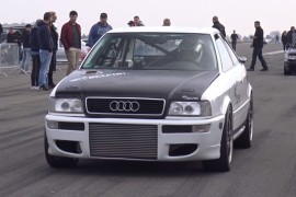 Ovaj Audi S2 je brži od Lamborghini Aventadora Twin-Turbo