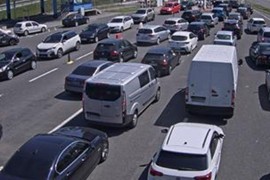 Kolone vozila na ulazu u BiH